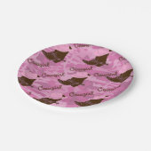 ウェスタンパーティー女性のカーボーイブーツ紙プレート ペーパープレート (アングル)