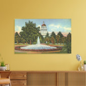 ウェスタンビューオブザ州キャピトル キャンバスプリント (インサイチュ (リビング))