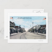 ウェスタンビューオブヘロン通りfrom Bridge ポストカード (正面/裏面)