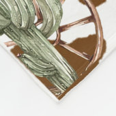 ウェスタンファースト・ロデオ誕生日パーティー フリースブランケット (角)