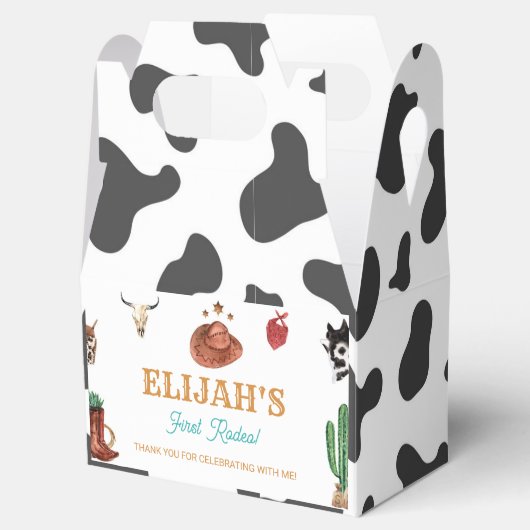 ウェスタンファースト・ロデオ・カウボーイ誕生日ビーフボックス フェイバーボックス (オープン)