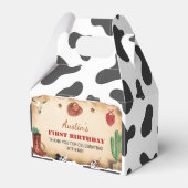 ウェスタンファースト・ロデオ・カウボーイ誕生日ビーフボックス フェイバーボックス (正面サイド)