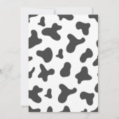 ウェスタンファースト・ロデオ・カウボーイ1st誕生日招待状 招待状 (裏面)