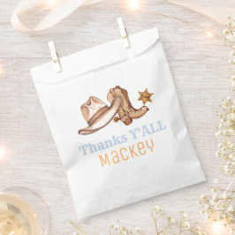 ウェスタンファーストRodeoバースデーパーティー紙プレート フェイバーバッグ