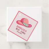 ウェスタンファーストRodeoワイルドウェスト女性のカーボーイ1st誕生日 フェイバータグ (インサイチュ)