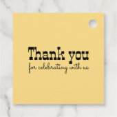 ウェスタンフローラカウボーイブーツ素朴カントリーウェディング フェイバータグ (裏面)