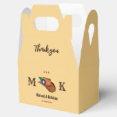 ウェスタンフローラカウボーイ素朴ハットカントリー結婚式 フェイバーボックス (オープン)