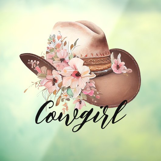 ウェスタンフローラ女性のカーボーイハット ウィンドウサイン (シート3)