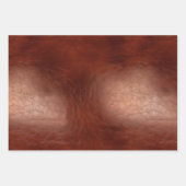 ウェスタンブラウンタンボヘミアンアート ラッピングペーパーシート (正面2)