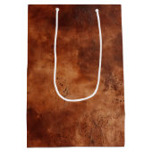 ウェスタンブラウンハウディカウボーイブラウン ミディアムペーパーバッグ (裏面)