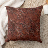 ウェスタンブラウンボヘミアンアート クッション (ブランケット)