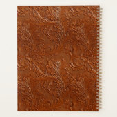 ウェスタンブラウンボヘミアンアート プランナー手帳 (裏面)