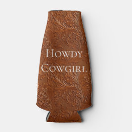 ウェスタンブラウンボヘミアンアート ボトルクーラー