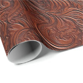 ウェスタンブラウンボヘミアンアート ラッピングペーパー (ロールコーナー)