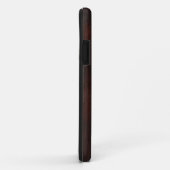 ウェスタンブラウンレザーオレンジダマスクiphone5ケース Case-Mate iPhoneケース (裏面/右)