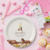 ウェスタンブーツアンドバブリーブライダルシャワー ペーパープレート (パーティー)