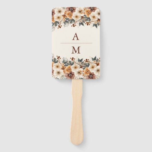 ウェスタンブーツフローラテラコッタ結婚ズ ハンドファン (正面)