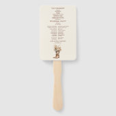 ウェスタンブーツフローラテラコッタ結婚ズ ハンドファン (裏面)