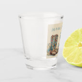 ウェスタンブーツフローラ40番誕生日 ショットグラス (左)