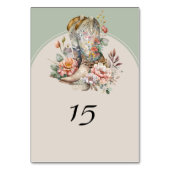 ウェスタンブーツボホフローラ素朴キンセアニェラ テーブルナンバー (正面)