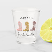 ウェスタンブーツ ブライズシャトーグラス ショットグラス (正面)