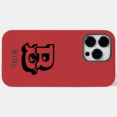 ウェスタンプライドパーソナライズされたモノグラム Case-Mate iPhoneケース (裏面 (横))