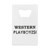 ウェスタンプレイボイズ/JMTスケートボード/ IPIX クレジットカード栓抜き (裏面)