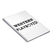 ウェスタンプレイボイズ/JMTスケートボード/ IPIX ノートブック (右側)