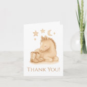 ウェスタンベイビーシャワー サンキューカード (正面)