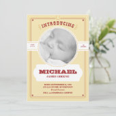 ウェスタンベイビー写真お知らせ 案内状 (スタンド正面)