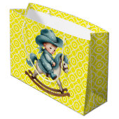 ウェスタンベビーカウボーイlラージ抱き枕 ラージペーパーバッグ (裏面アングル)