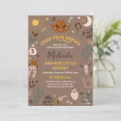 ウェスタンベビーシャワー招待状 |カウボーイベビー 招待状 (スタンド正面)