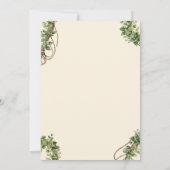 ウェスタンホリデーホームダウン、クリスマスカントリーカウボーイ セーブザデート (裏面)