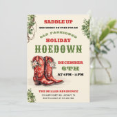 ウェスタンホリデーホームダウン、クリスマスカントリーカウボーイ 招待状 (スタンド正面)