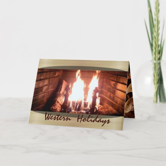 ウェスタンホリデー シーズンカード (正面)