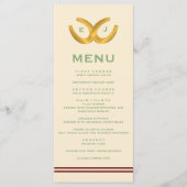 ウェスタンホースシューズの結婚式 メニュー (正面)