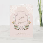 ウェスタンボホウォーター色フローラカウボーイブ結婚ーツ プログラム (正面)