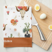 ウェスタンボホキッチンタオル キッチンタオル (四つ折り)