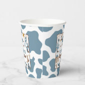 ウェスタンボーイ1stロデオ誕生日ブルーパーティー 紙コップ (右)