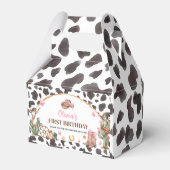 ウェスタンボーズピンク女性のカーボーイ誕生日 フェイバーボックス (裏面サイド)