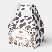 ウェスタンボーズピンク女性のカーボーイ誕生日 フェイバーボックス (正面サイド)