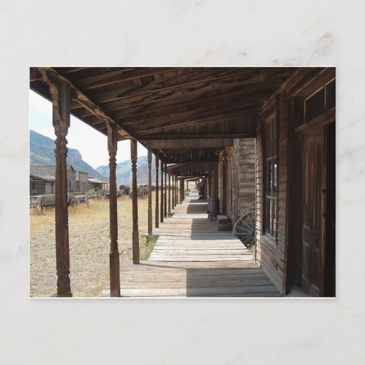 ウェスタンボードウォーク ポストカード (正面)