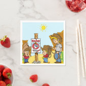 ウェスタンマットンブスティンロデオキッズ スタンダードカクテルナプキン (インサイチュ)