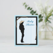 ウェスタンママベビーシャワー招待状 招待状 (スタンド正面)