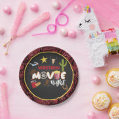 ウェスタンムービーナイトプレート ペーパープレート (パーティー)