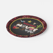 ウェスタンムービーナイトプレート ペーパープレート (アングル)