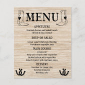 ウェスタンメニューカントリーウェディングカウボーイブーツウッド (正面)