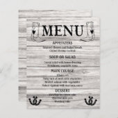 ウェスタンメニューカントリーウェディングカウボーイブーツウッド (正面/裏面)