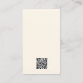 ウェスタンモダン・ボホ結婚のウェブサイト エンクロージャーカード (裏面)