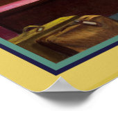 「ウェスタンモーテル」ウィズ引用文バイエドワード・ホッパー ポスター (角)